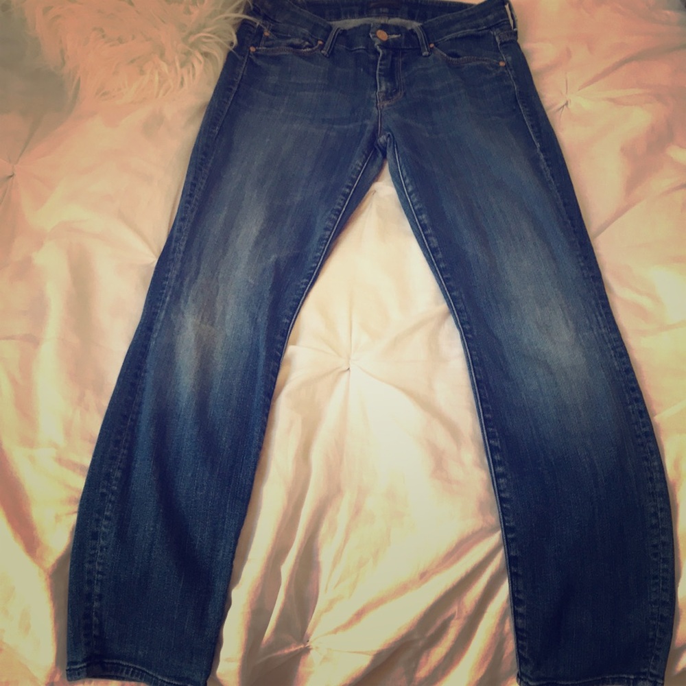 MOTHER dark denim jeans